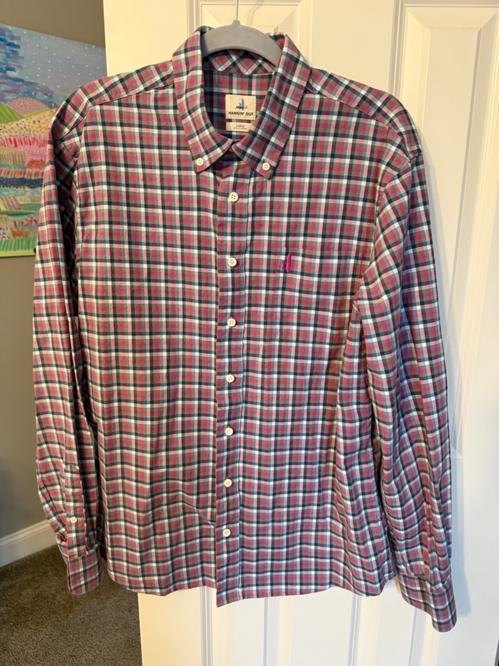 Johnnie-O Button-down - Size large